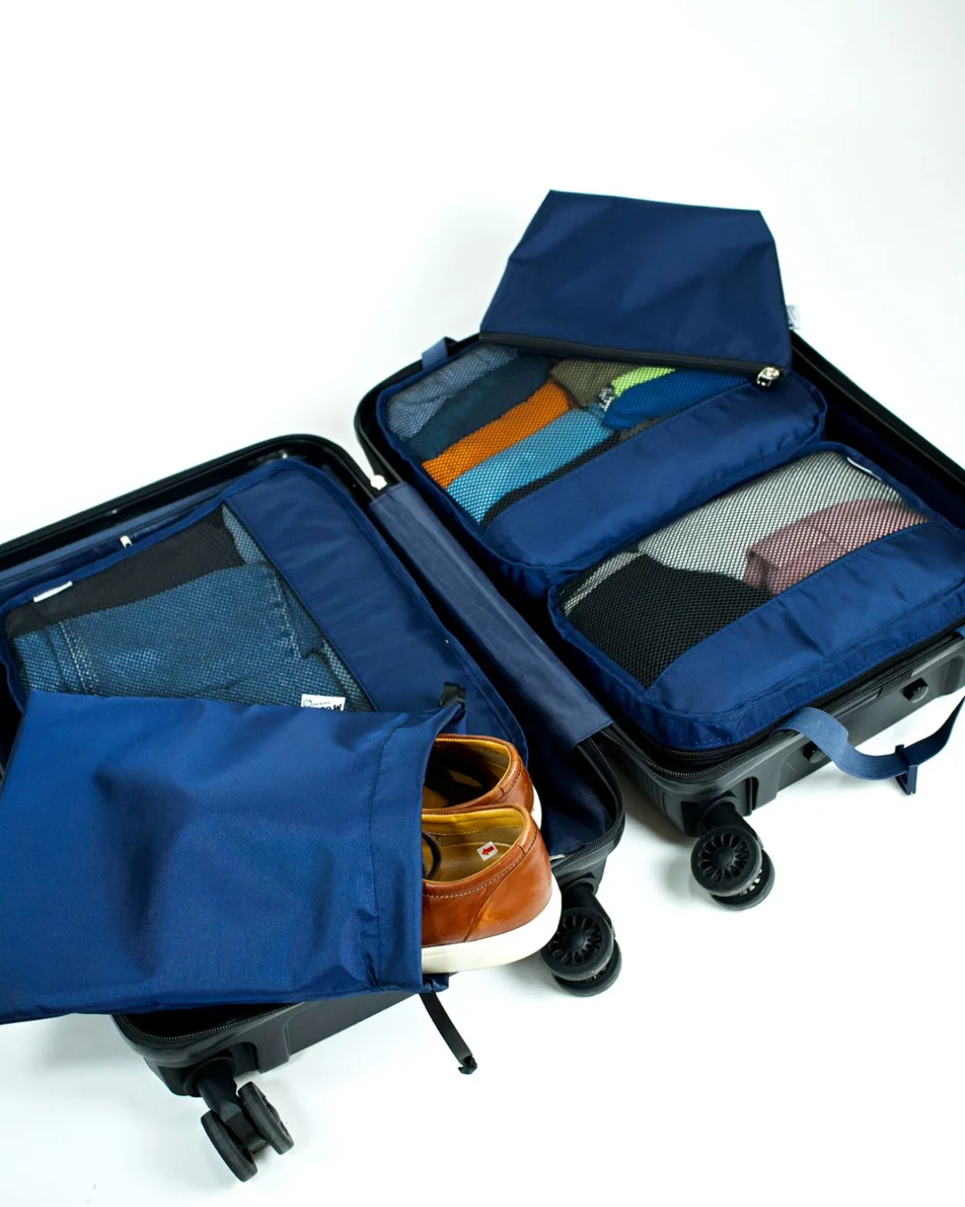 Set 5 Organizadores de Maleta Azul - Imagen 3