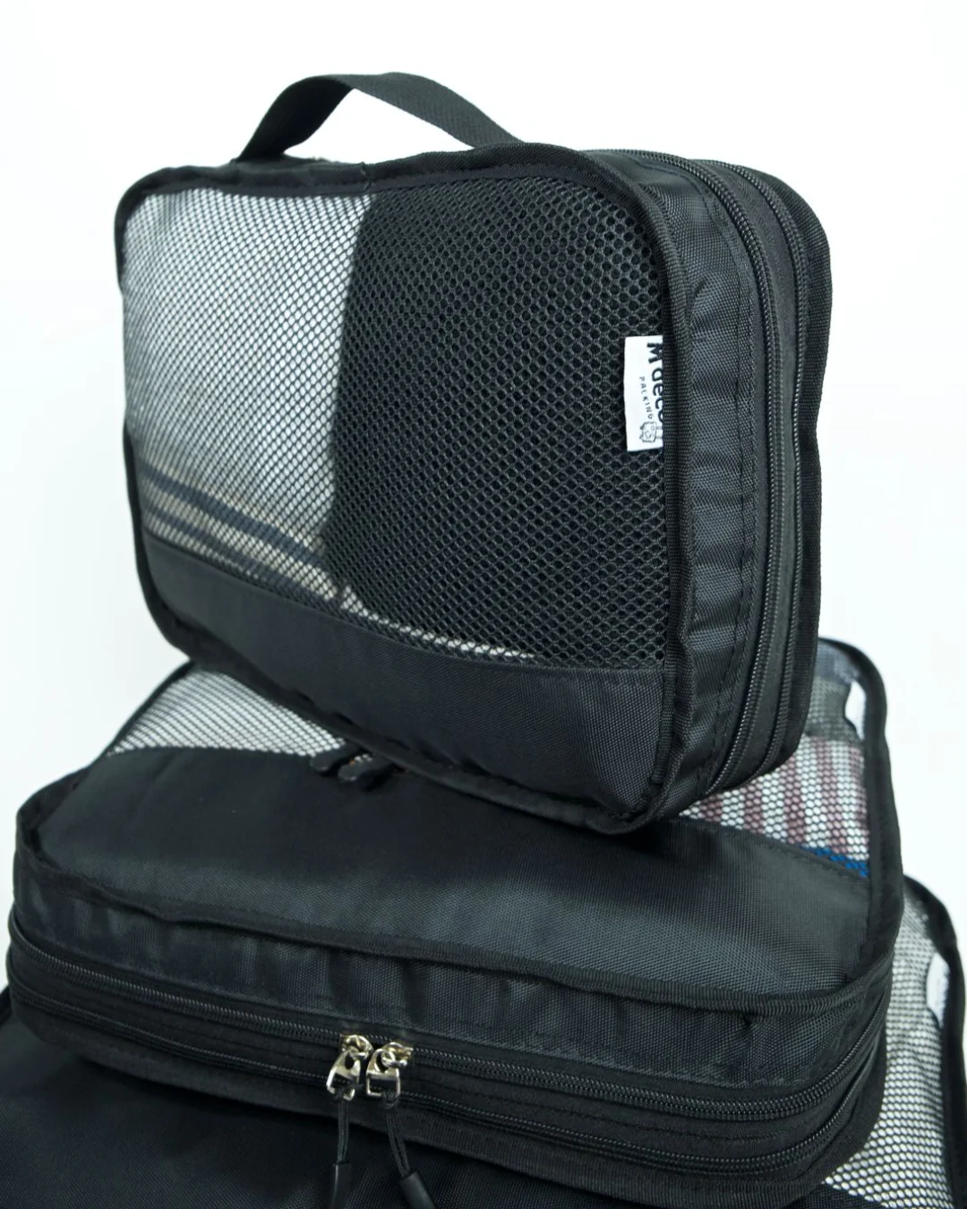 Compression packing Cubes Negro - Imagen 5